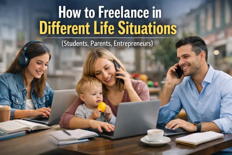 How to Freelance in Different Life Situations (Students, Parents, Entrepreneurs)