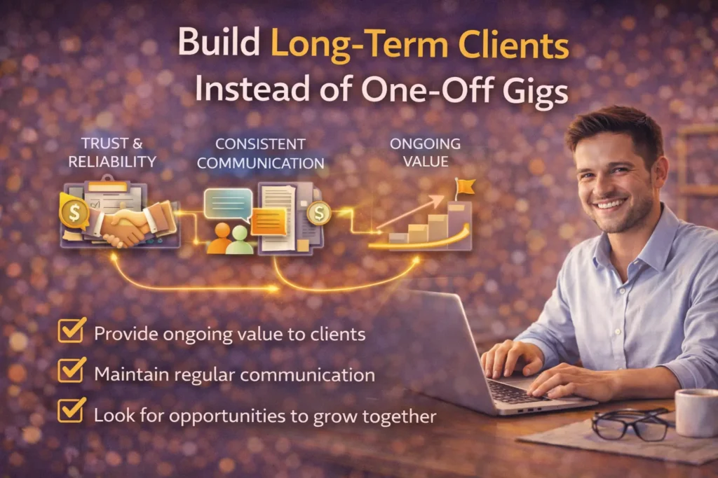 Build Long-Term Clients Instead of One-Off Gigs